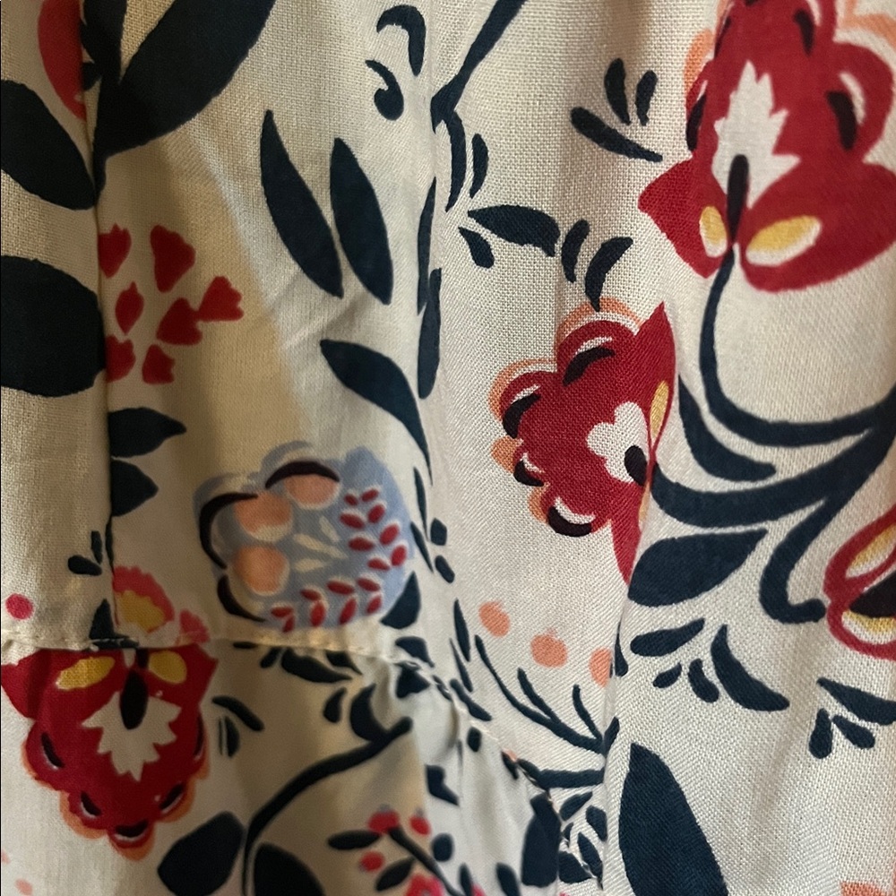 Angie Multicolor Floral and Geometric Tank Top XL NWT - Picture 5 of 8